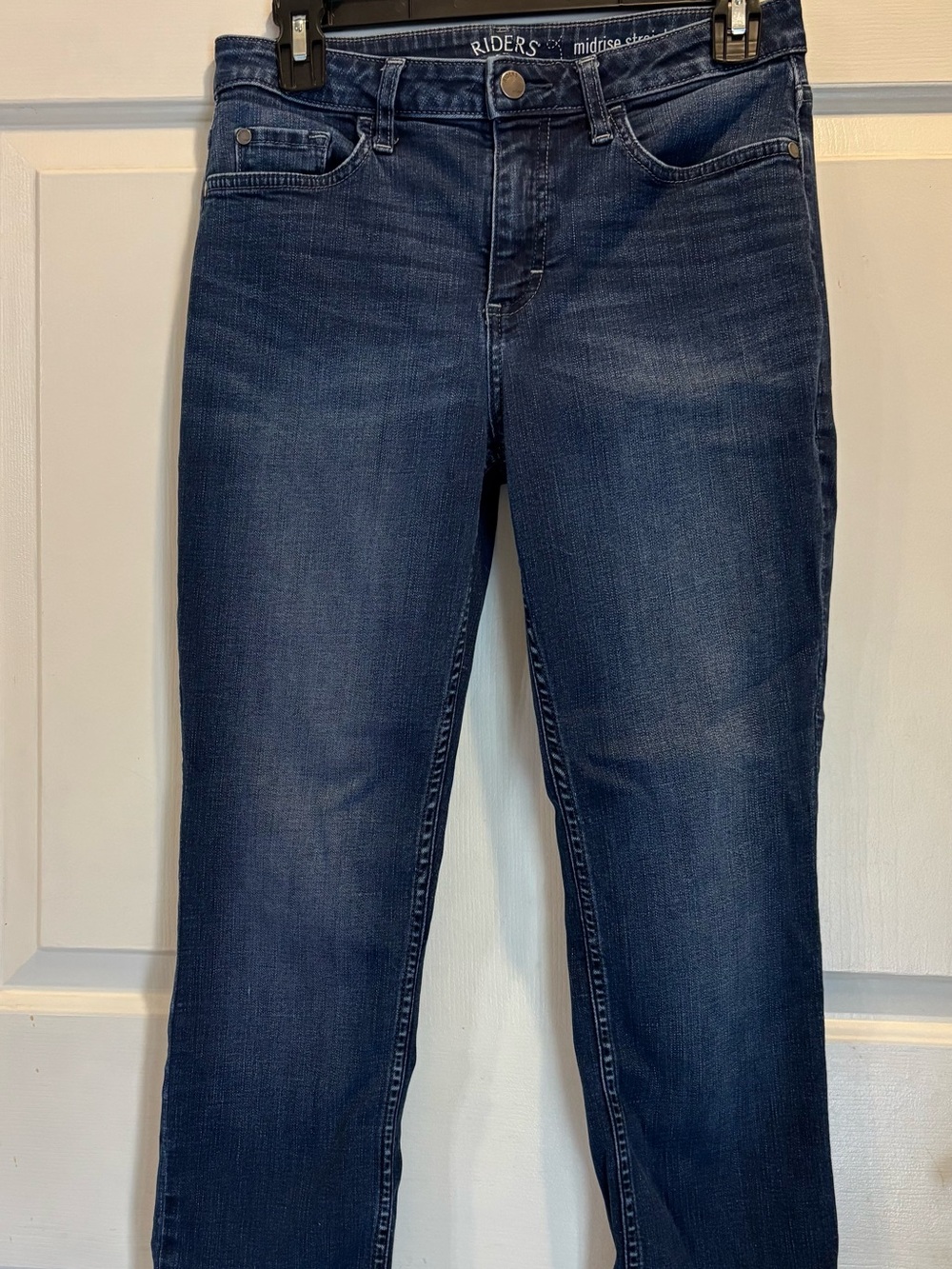 Women’s Riders by Lee Midrise Straight Leg RN130273 Size 6M 28x29”